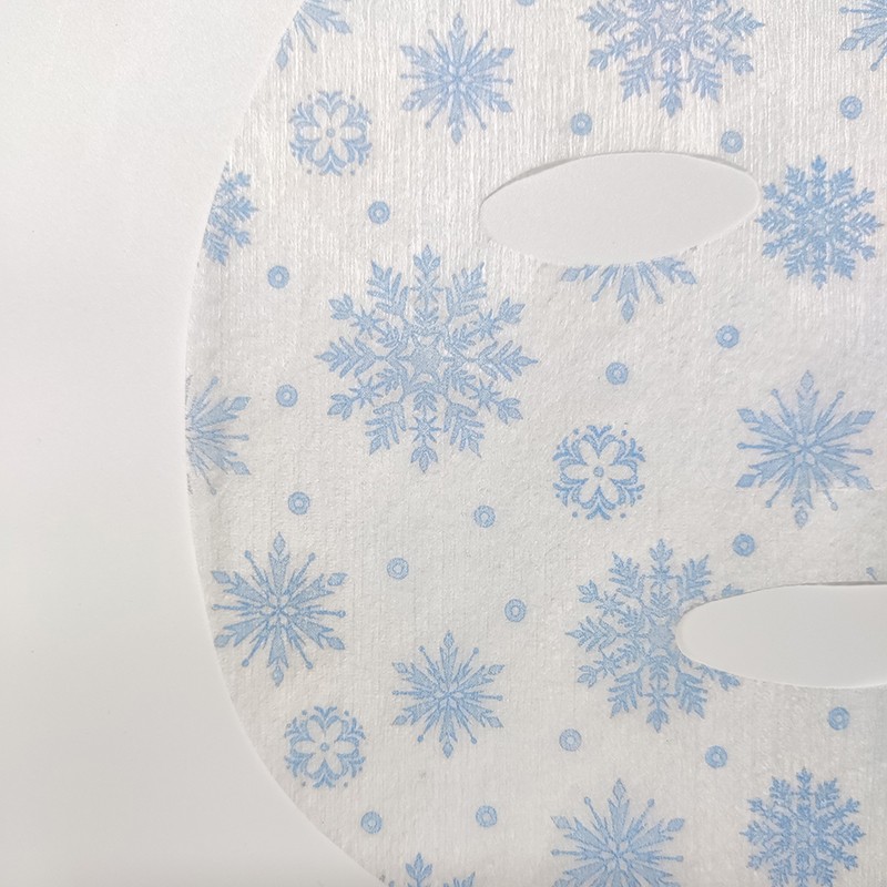 温控印花蚕丝面膜布