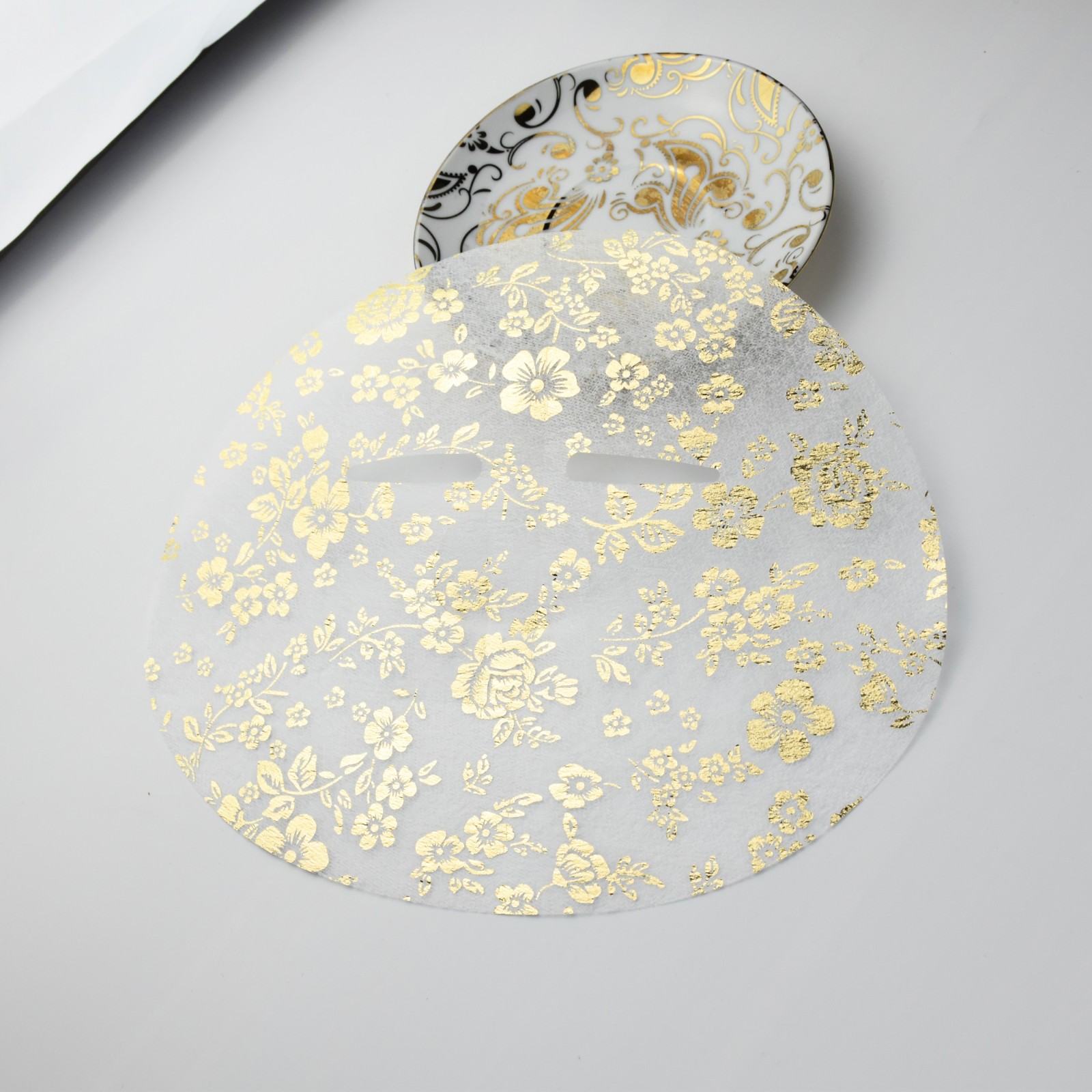 金箔玫瑰冻干面膜布